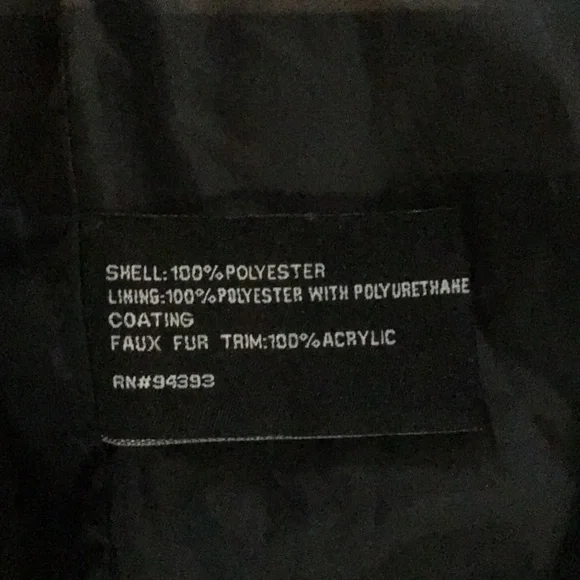 Nordstrom brass plum pea coat navy - Picture 5 of 6